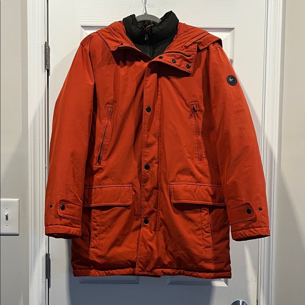 Michael Kors‎ Men's Orange Puffer Jacket
